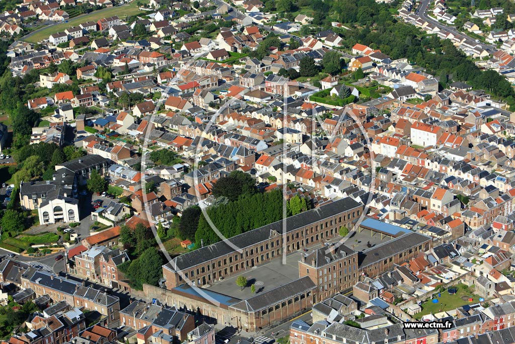 Photo arienne de Saint-Quentin (Faubourg Saint-Martin)