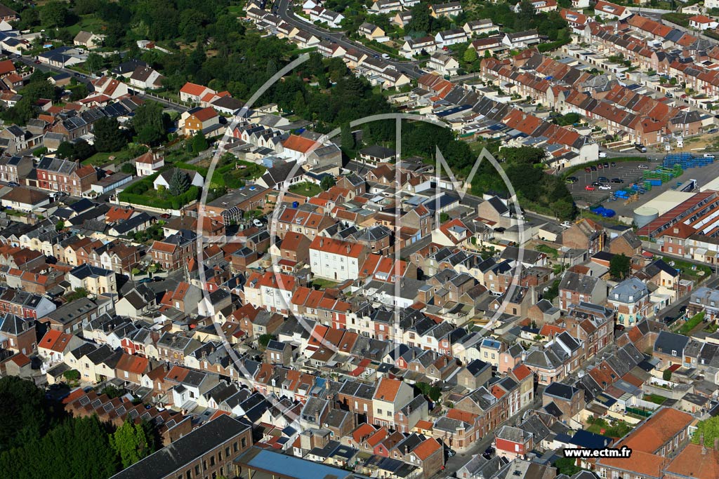 Photo arienne de Saint-Quentin (Faubourg Saint-Martin)
