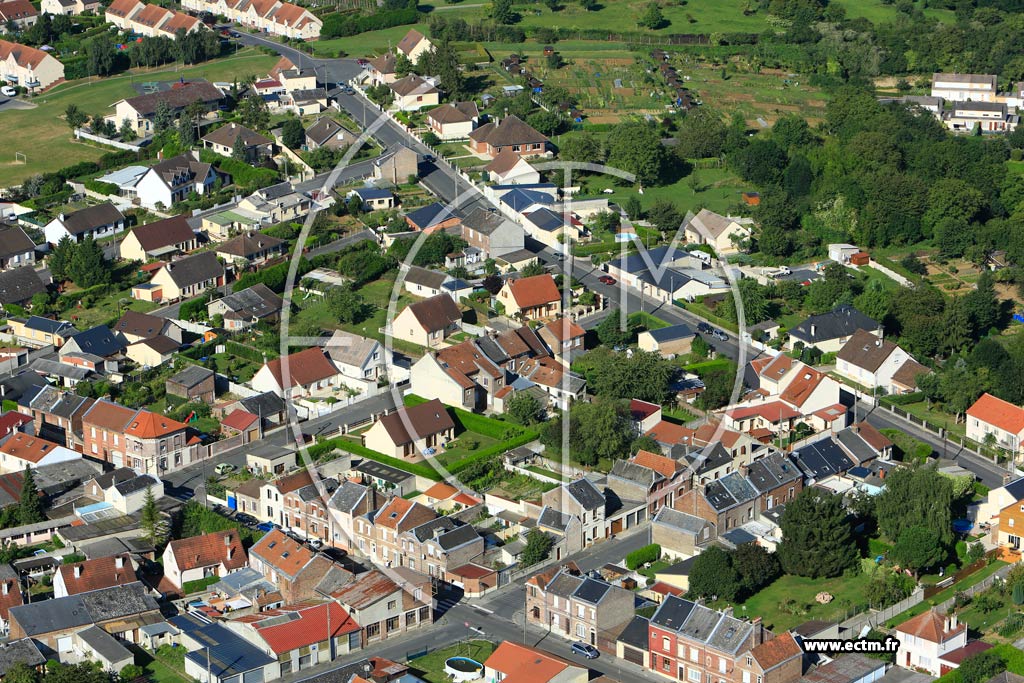 Photo arienne de Saint-Quentin (Faubourg Saint-Martin)
