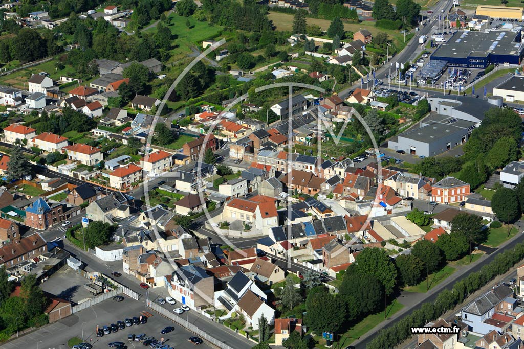 Photo arienne de Saint-Quentin (Faubourg Saint-Martin)