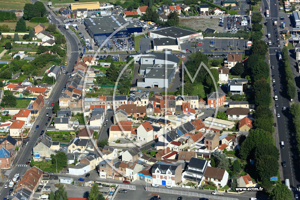 Photo arienne de Saint-Quentin (Faubourg Saint-Martin)