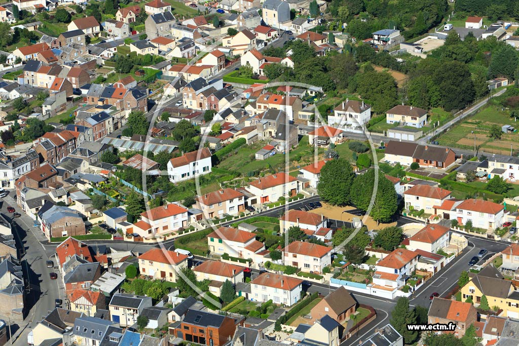 Photo arienne de Saint-Quentin (Faubourg Saint-Martin)