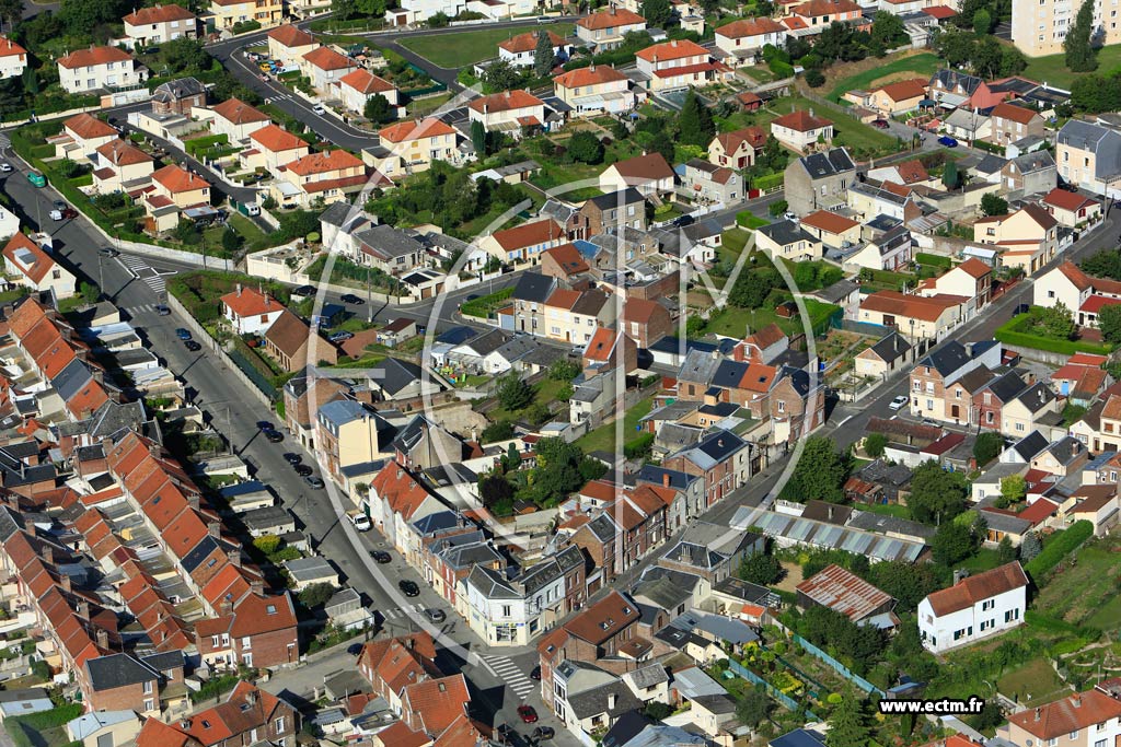 Photo arienne de Saint-Quentin (Faubourg Saint-Martin)