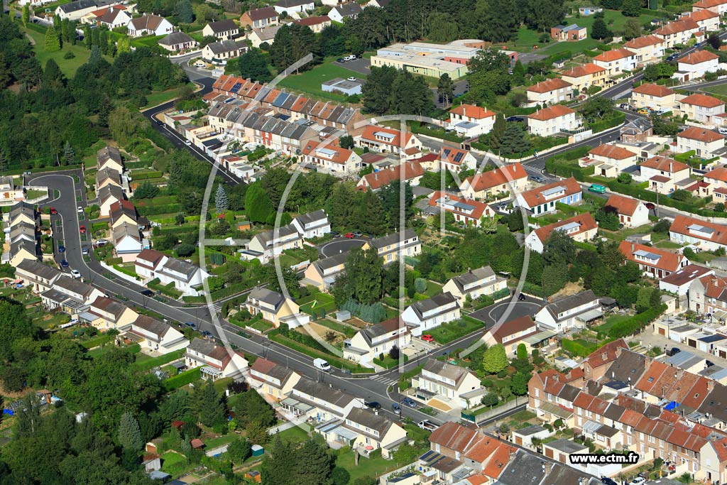 Photo arienne de Saint-Quentin (Faubourg Saint-Martin)
