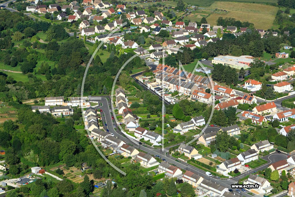 Photo arienne de Saint-Quentin (Faubourg Saint-Martin)