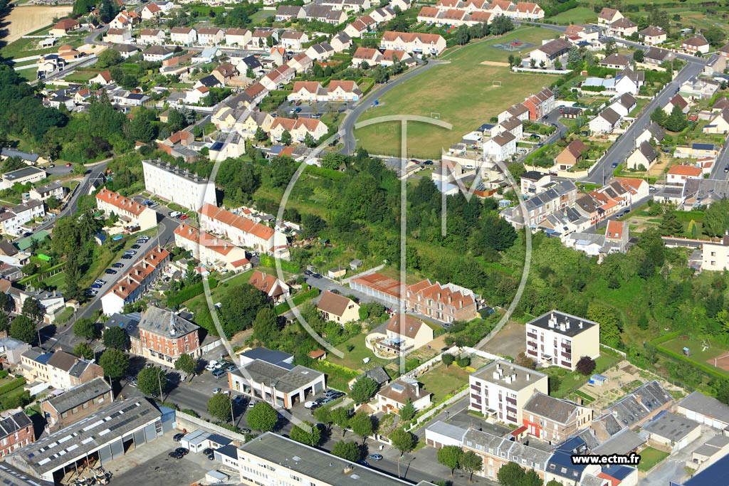 Photo arienne de Saint-Quentin (Faubourg Saint-Martin)