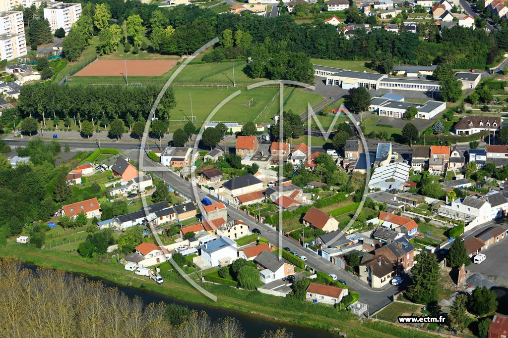 Photo arienne de Saint-Quentin (Faubourg Saint-Martin)