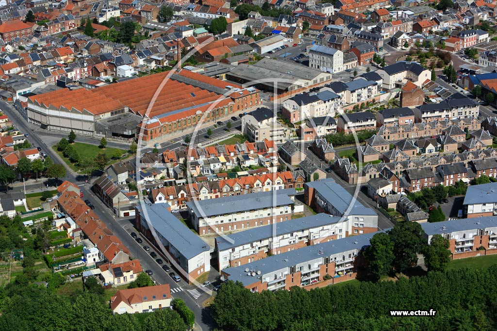 Photo arienne de Saint-Quentin (La Patte d'Oie)