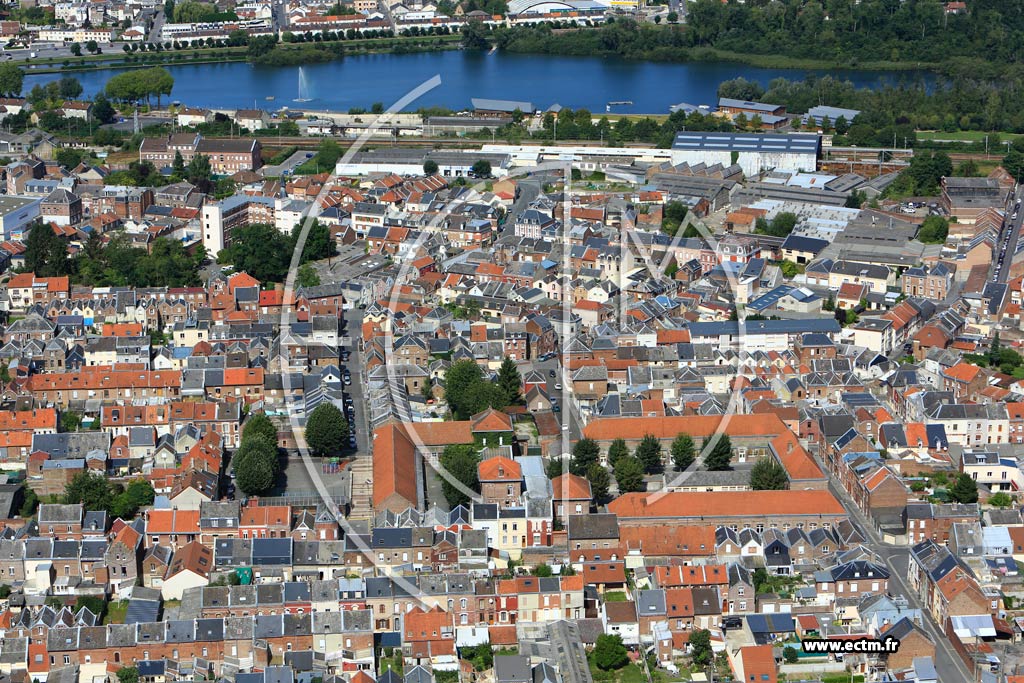Photo arienne de Saint-Quentin (La Patte d'Oie)