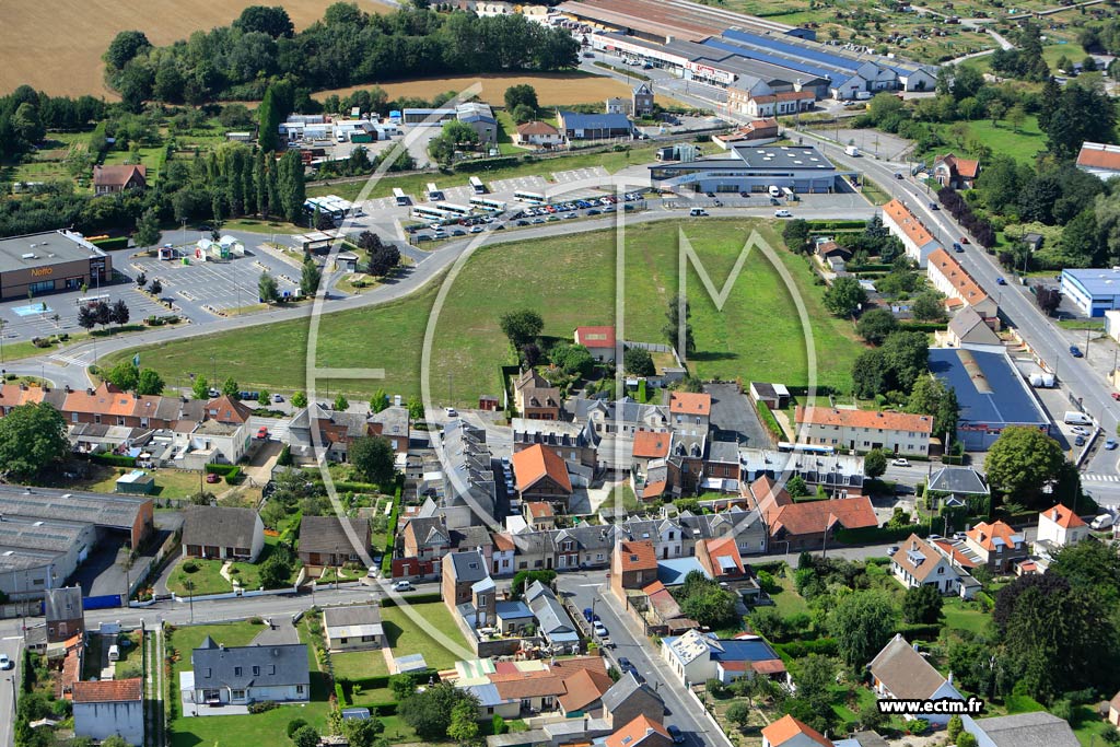 Photo arienne de Saint-Quentin (La Patte d'Oie)
