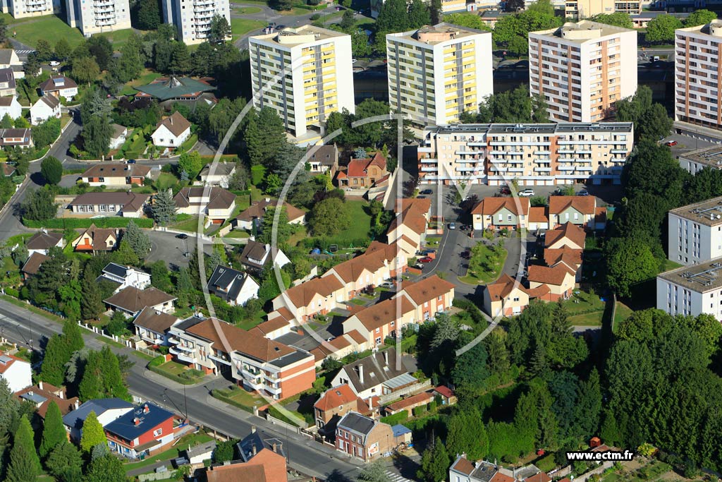 Photo arienne de Saint-Quentin (Remicourt)