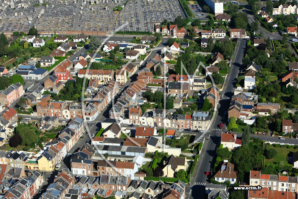 Photo arienne de Saint-Quentin (Remicourt)