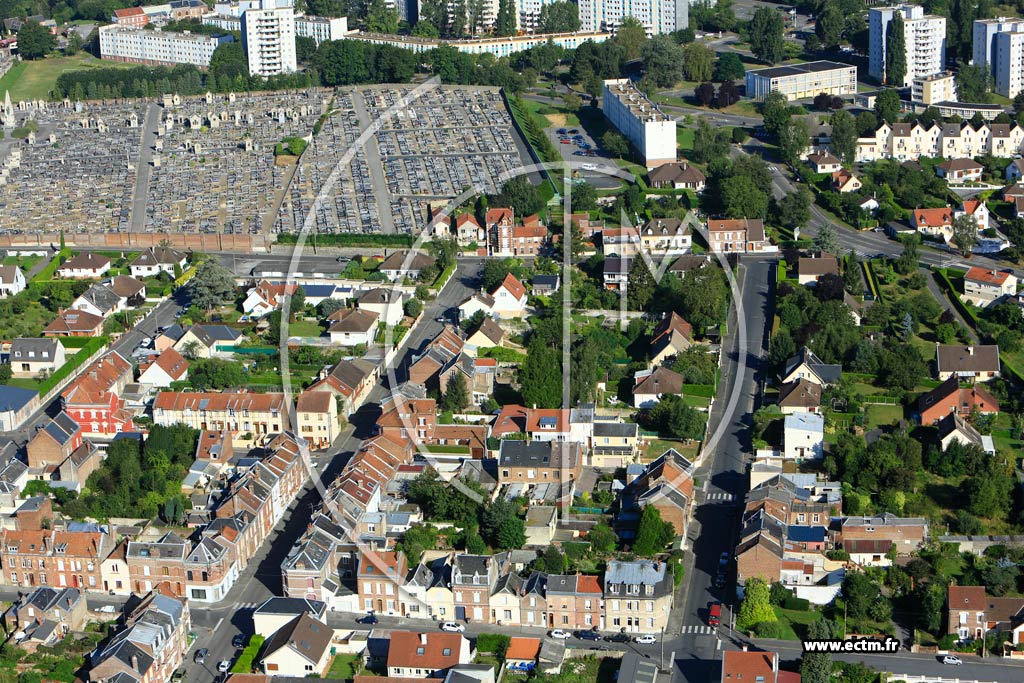Photo arienne de Saint-Quentin (Remicourt)