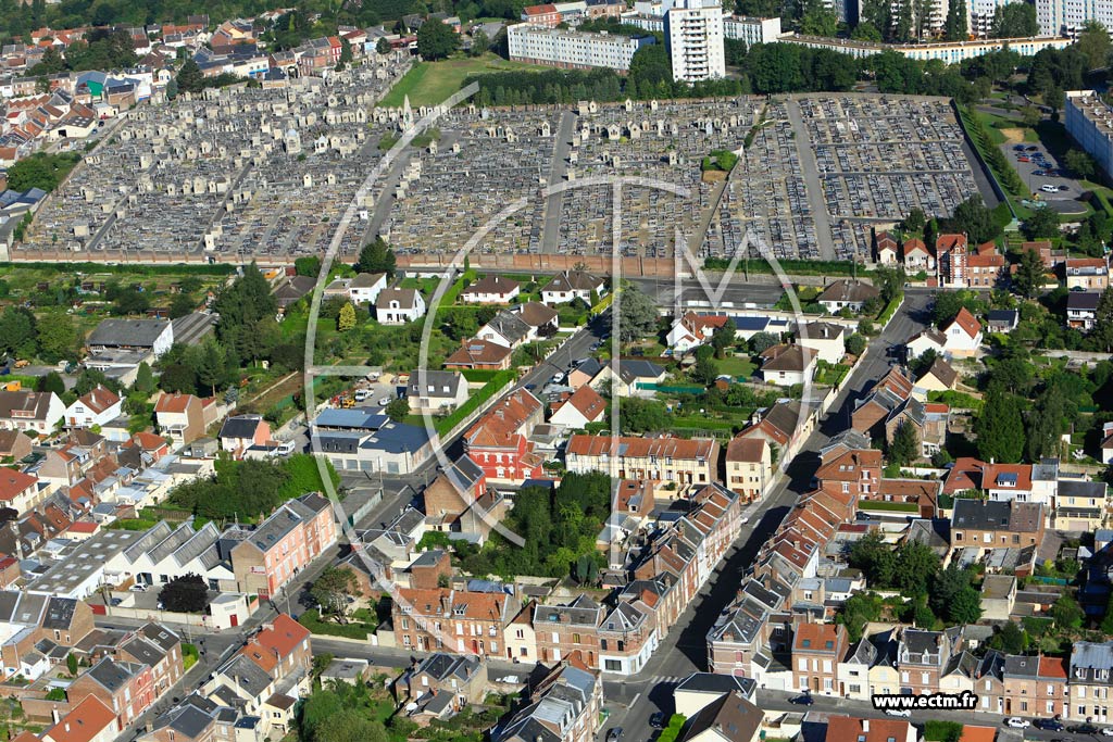 Photo arienne de Saint-Quentin (Remicourt)