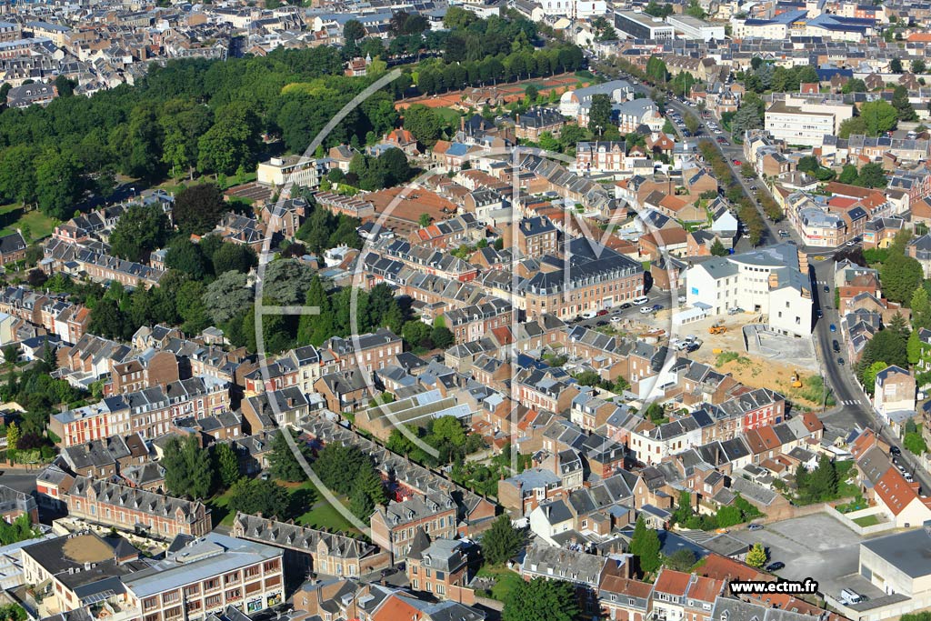 Photo arienne de Saint-Quentin (Remicourt)