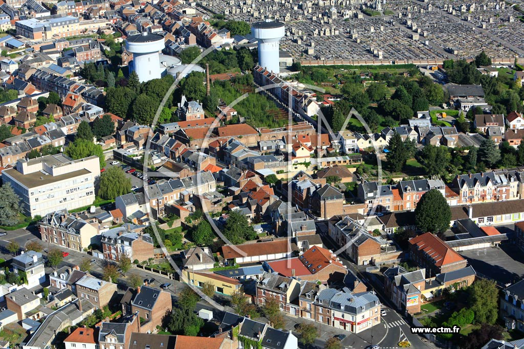 Photo arienne de Saint-Quentin (Remicourt)