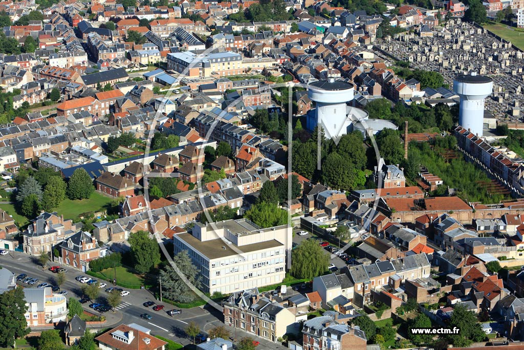 Photo arienne de Saint-Quentin (Remicourt)