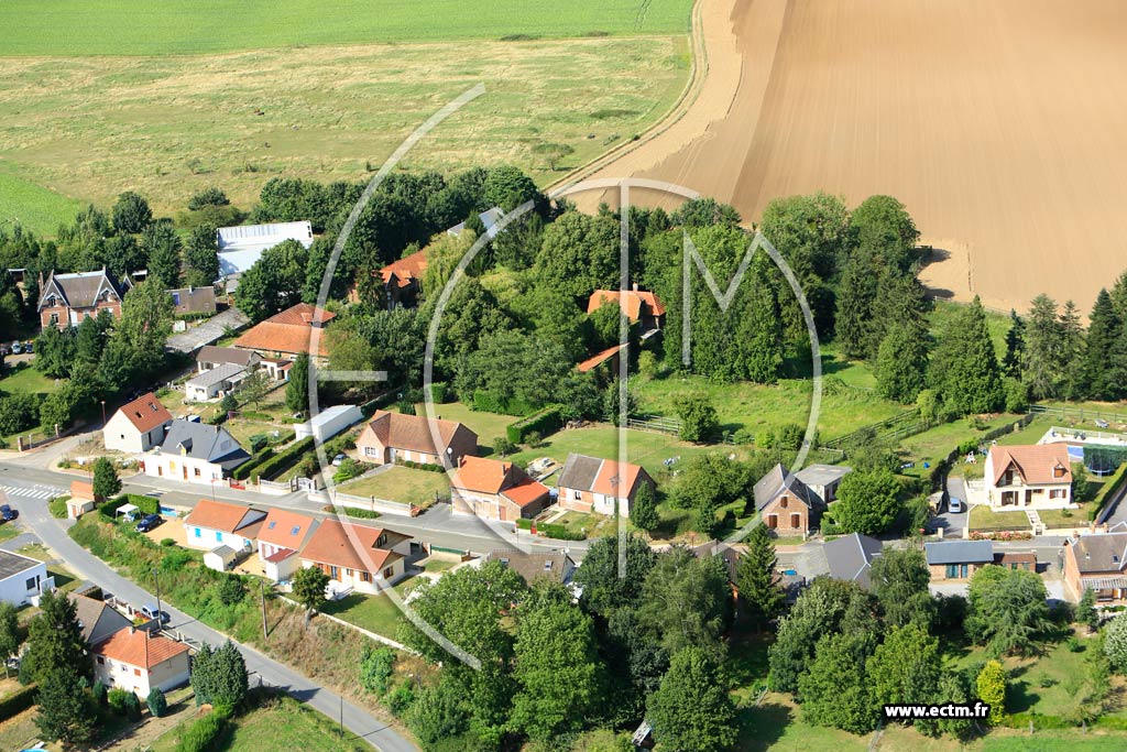 Photo arienne de Saint-Simon (Avesne)
