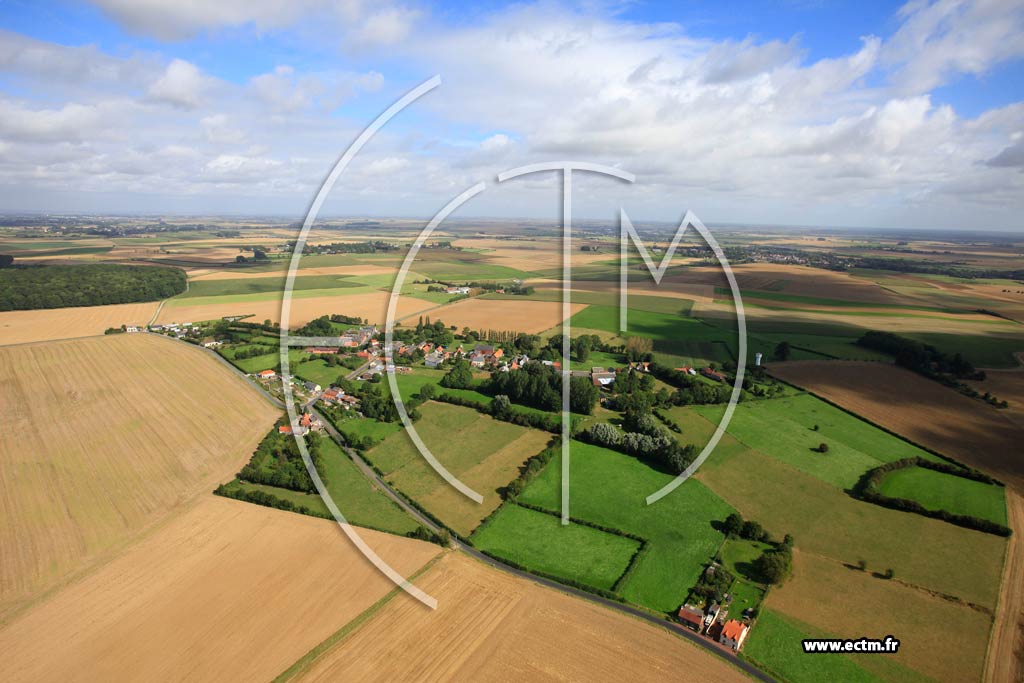 Photo arienne de Saint-Souplet (La Haie Menneresse)