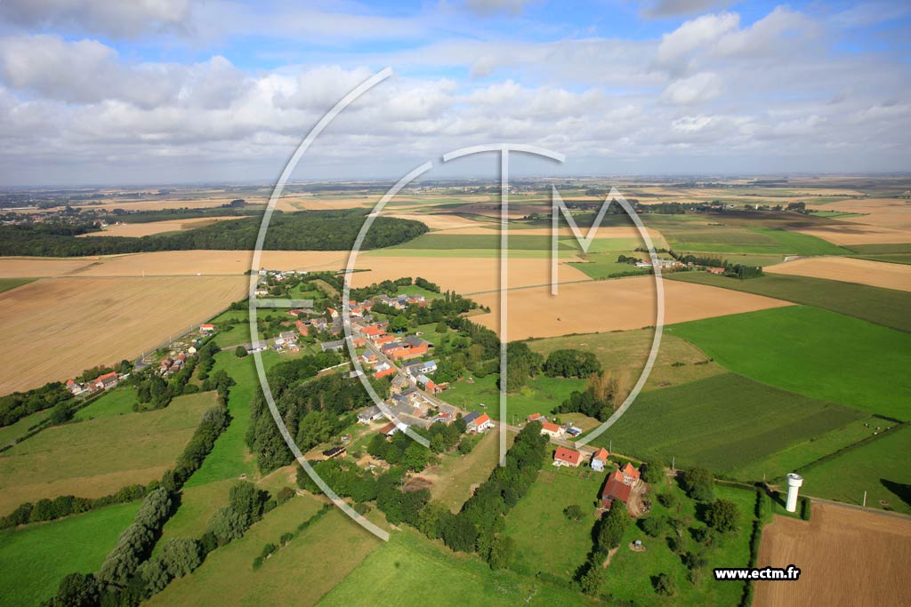 Photo arienne de Saint-Souplet (La Haie Menneresse)