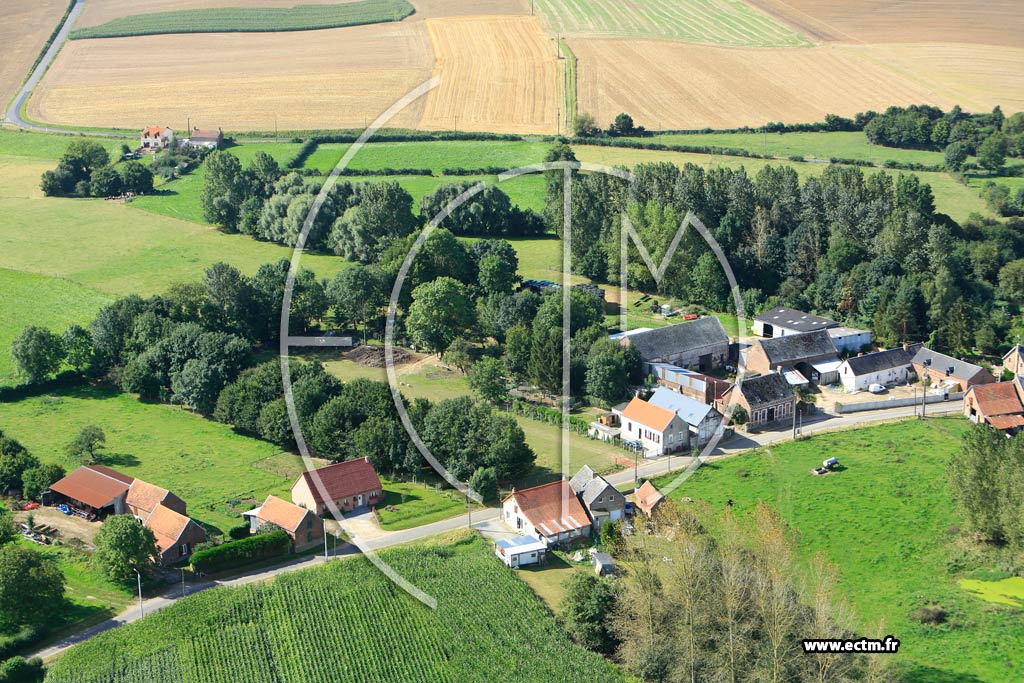 Photo arienne de Saint-Souplet (La Haie Menneresse)