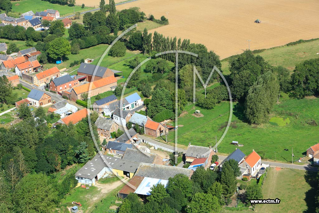 Photo arienne de Saint-Souplet (La Haie Menneresse)