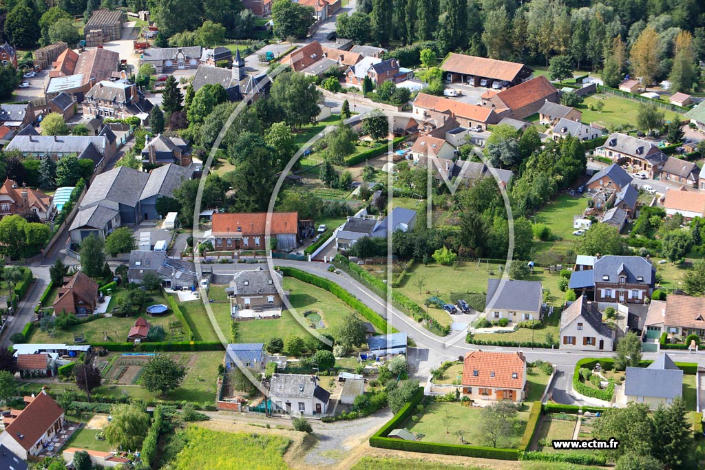 Photo arienne de Seraucourt-le-Grand