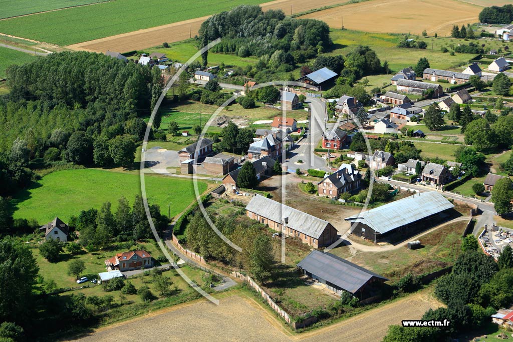 Photo arienne de Tugny-et-Pont