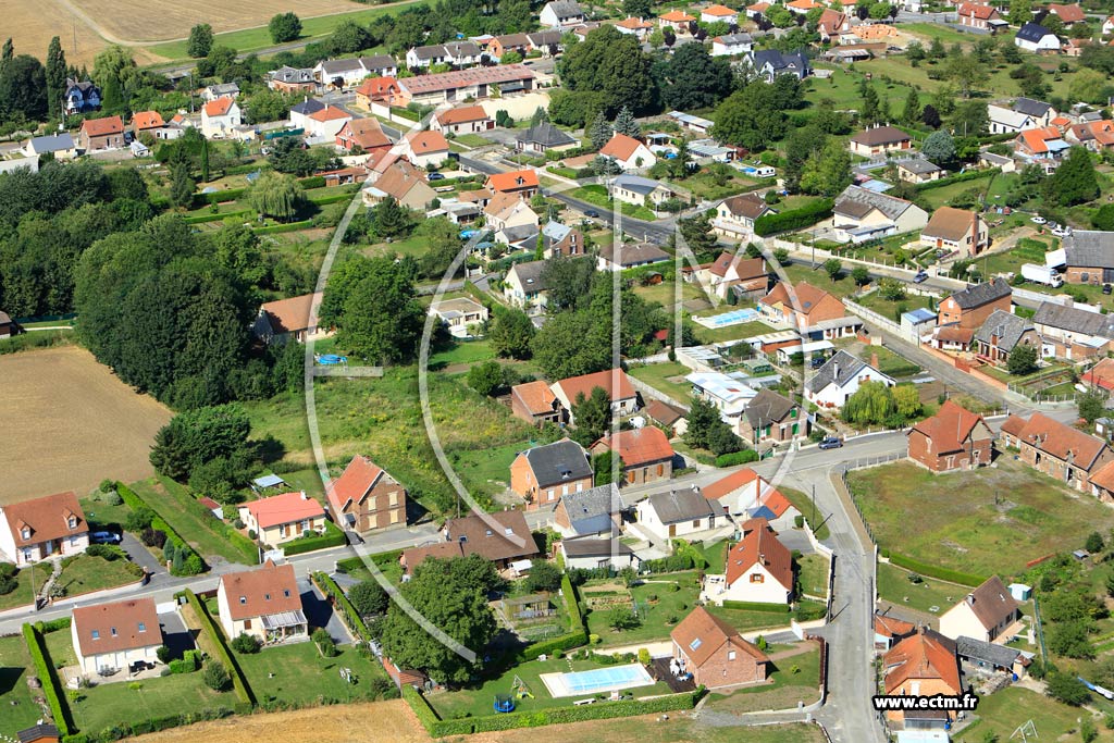 Photo arienne de Vendeuil