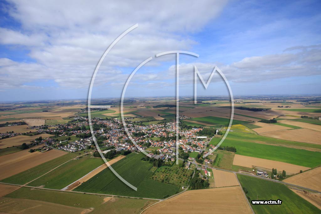 Photo arienne de Villers-Outraux