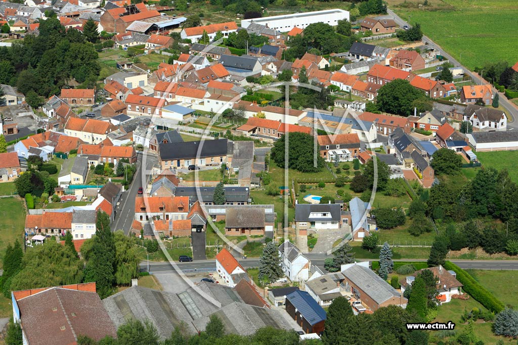Photo arienne de Villers-Outraux