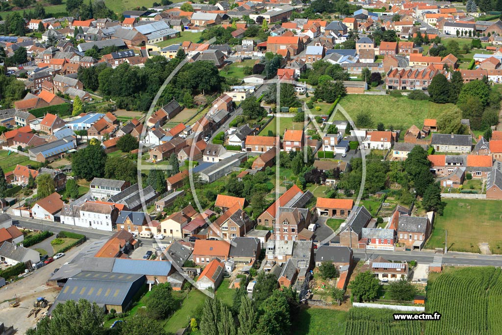 Photo arienne de Villers-Outraux