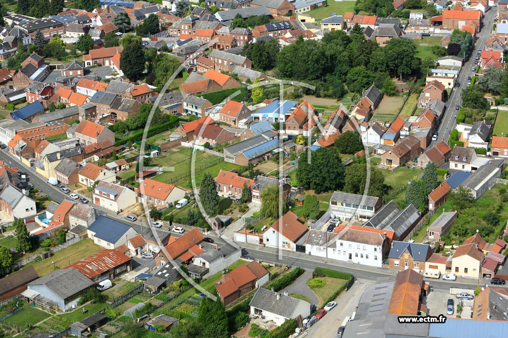 Photo arienne de Villers-Outraux