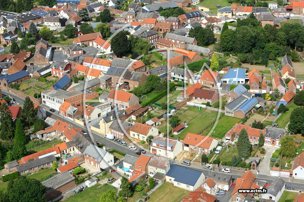 Photo arienne de Villers-Outraux