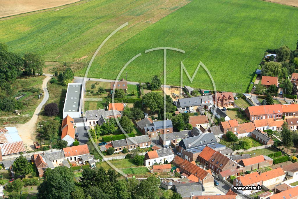 Photo arienne de Villers-Outraux