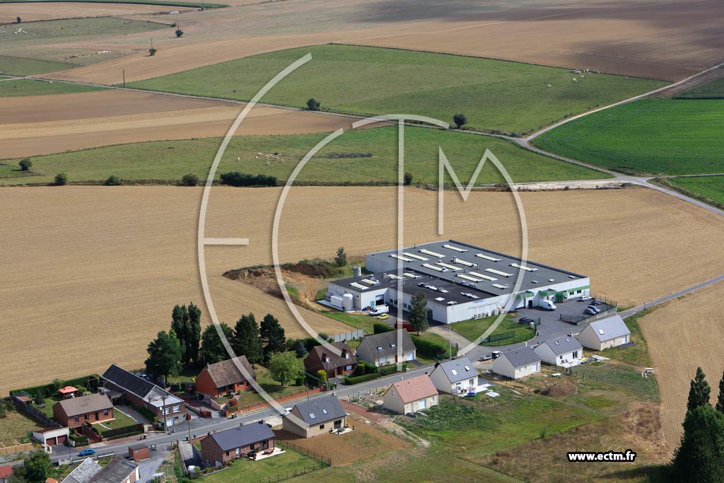 Photo arienne de Villers-Outraux