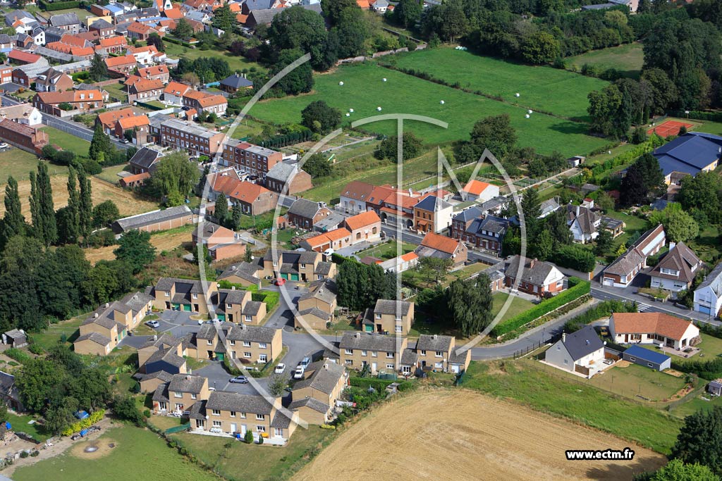 Photo arienne de Villers-Outraux