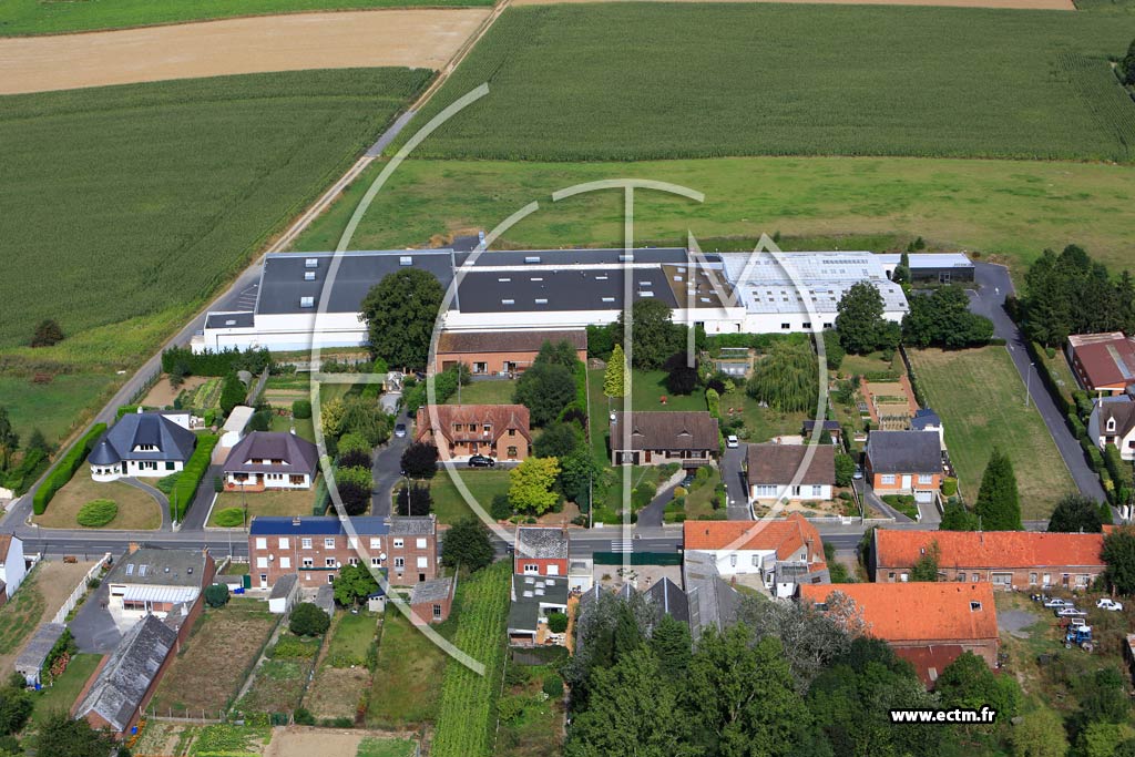 Photo arienne de Villers-Outraux