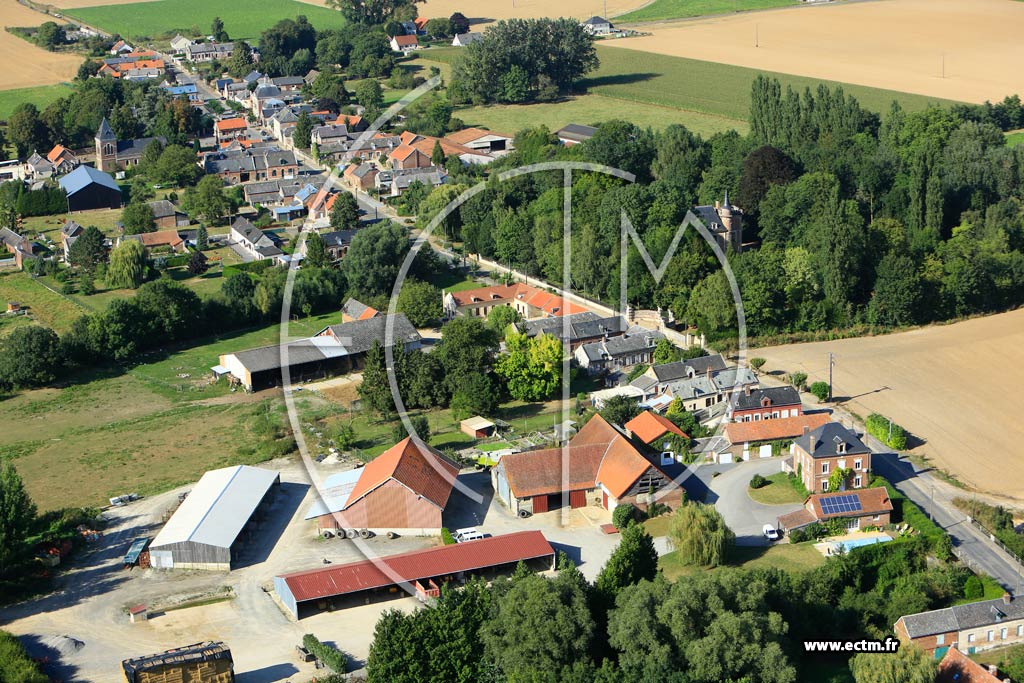 Photo arienne de Anguilcourt-le-Sart