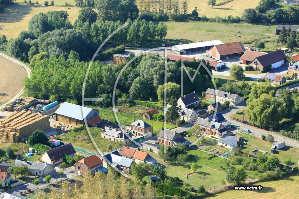 Photo arienne de Anguilcourt-le-Sart