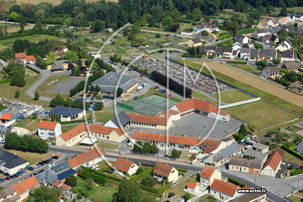 Photo arienne de Athies-sous-Laon