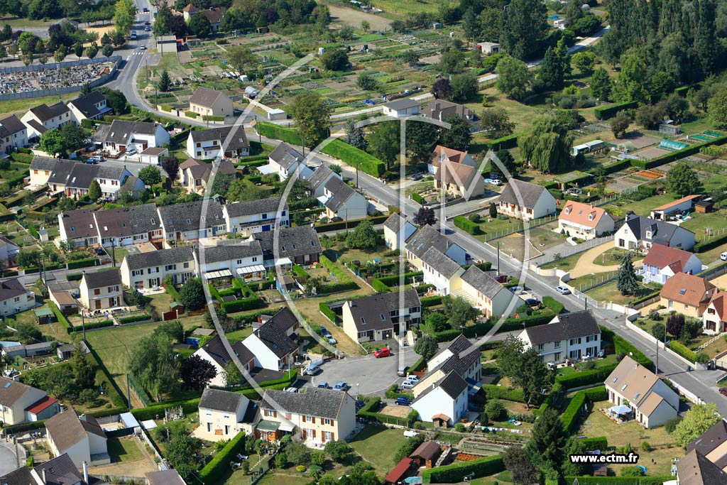 Photo arienne de Athies-sous-Laon