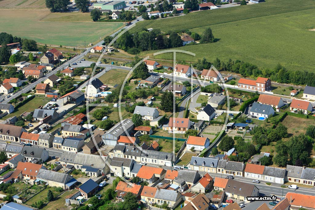 Photo arienne de Athies-sous-Laon