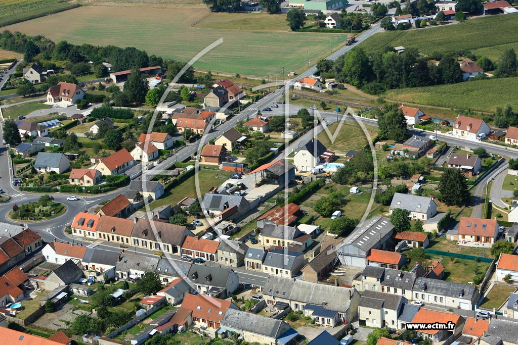 Photo arienne de Athies-sous-Laon