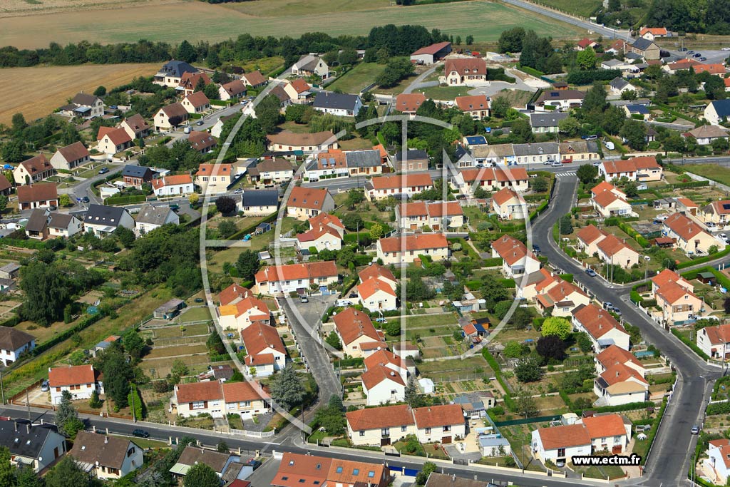 Photo arienne de Athies-sous-Laon