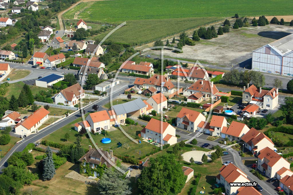 Photo arienne de Aulnois-sous-Laon