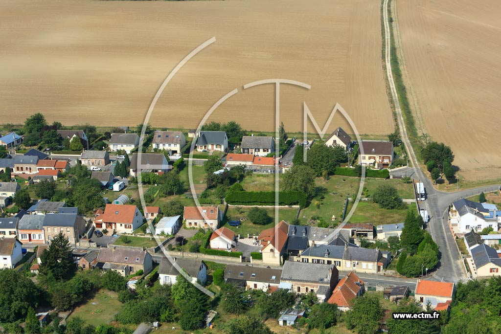 Photo arienne de Aulnois-sous-Laon