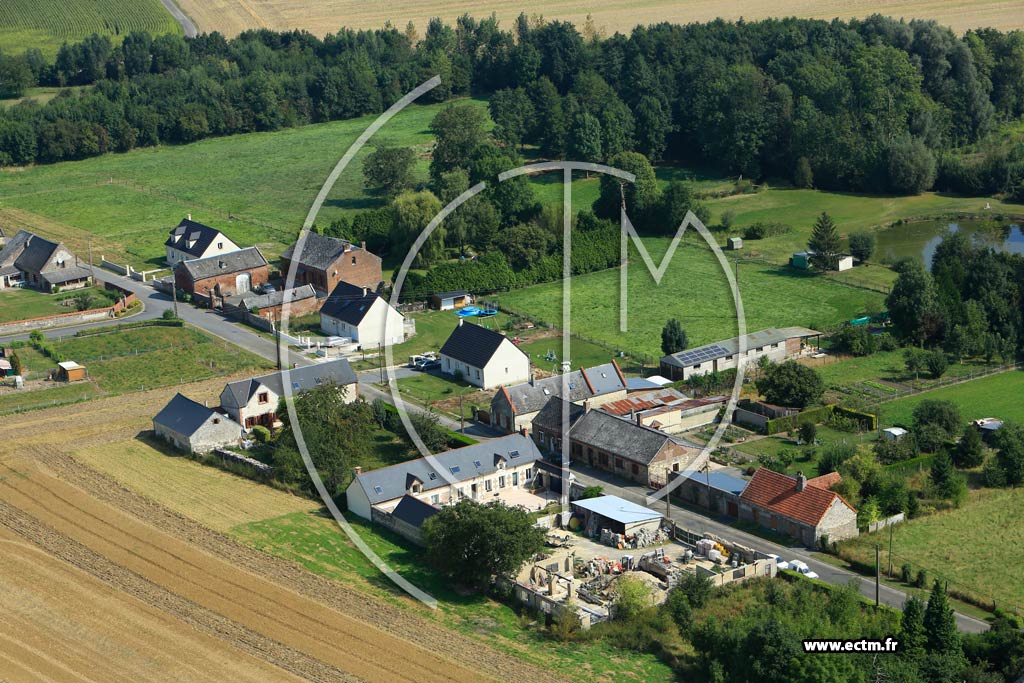 Photo arienne de Barenton-sur-Serre