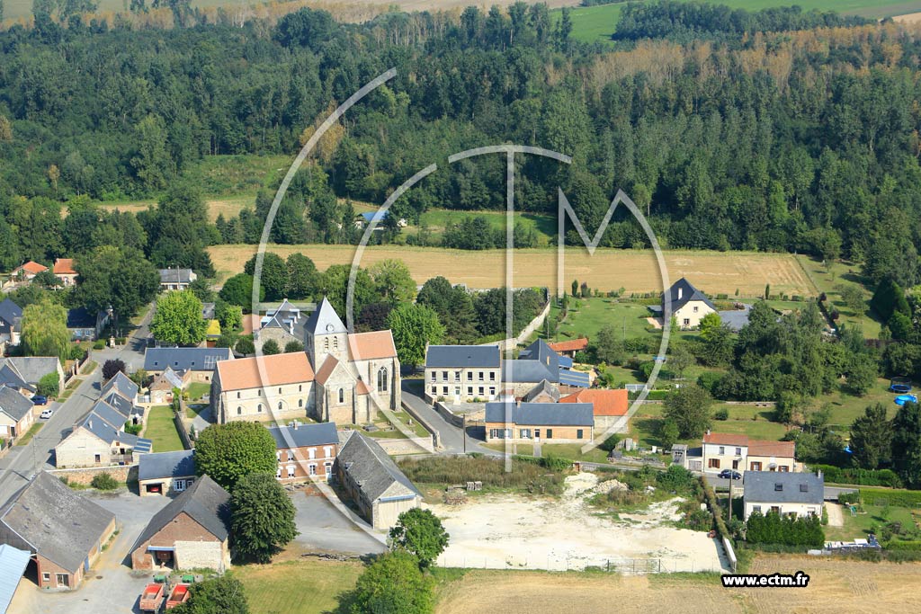 Photo arienne de Barenton-sur-Serre