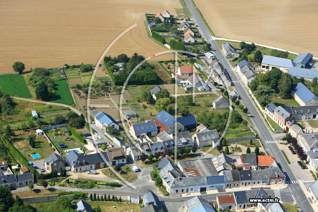 Photo arienne de Bucy-ls-Pierrepont